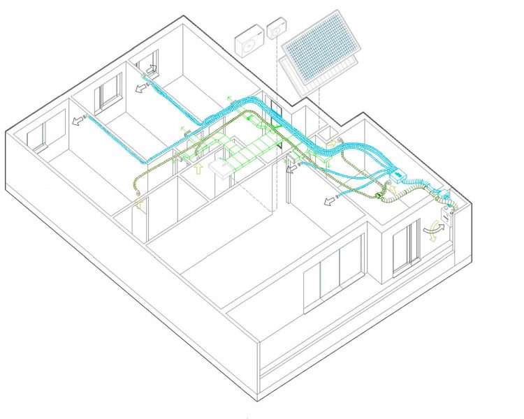 Imagen de la noticia sobre Edificio Flumen: Primer edificio Passivhaus PLUS VPO